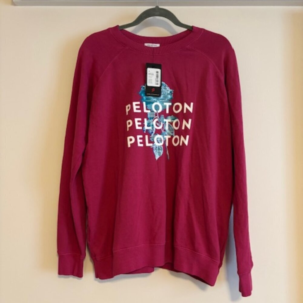 Peloton Everyday Oversized Crewneck Sweatshirt size small